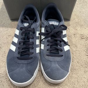 Adidas Blue Suede Sneakers